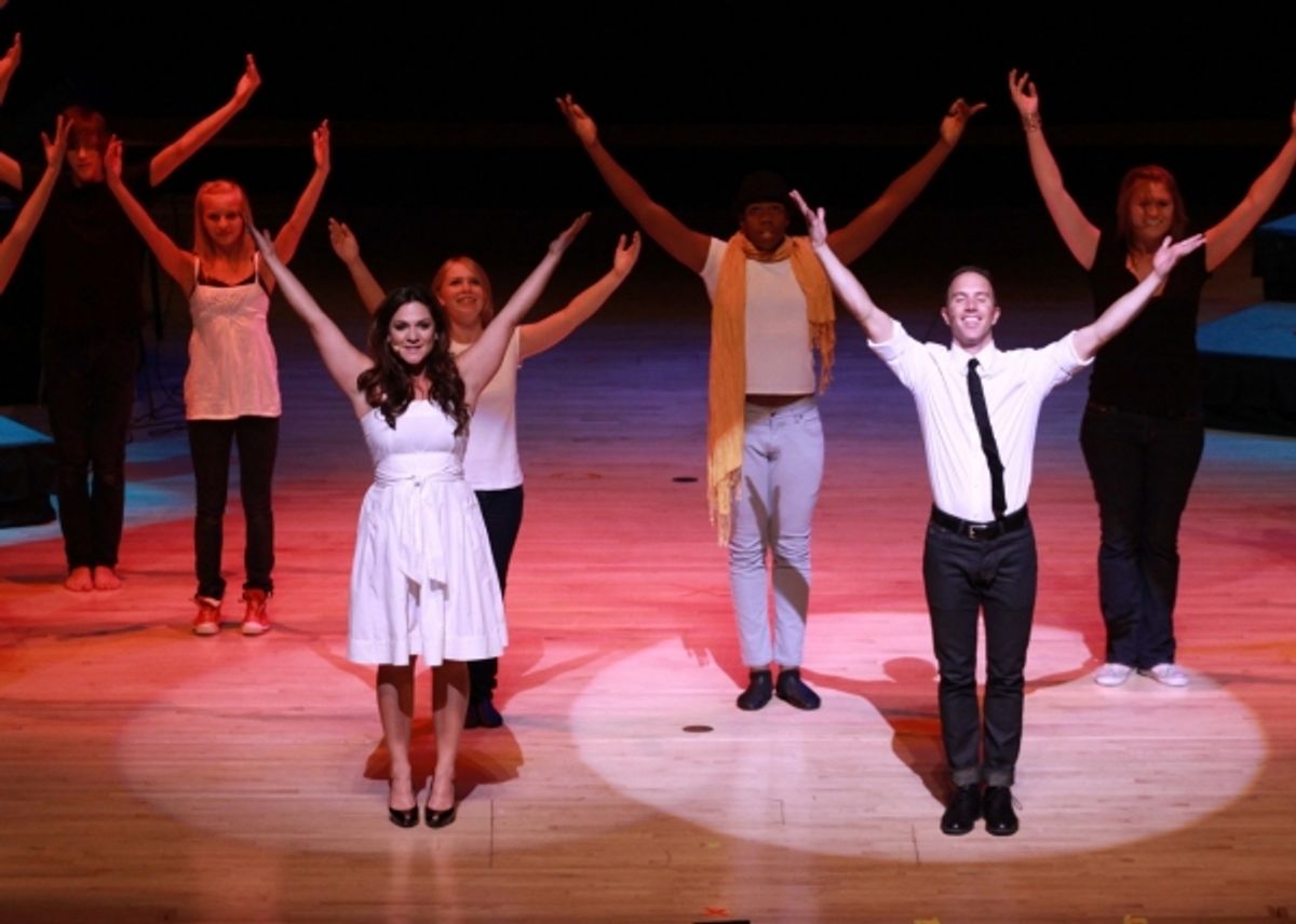 Shoshana Bean and Paul Canaan at 